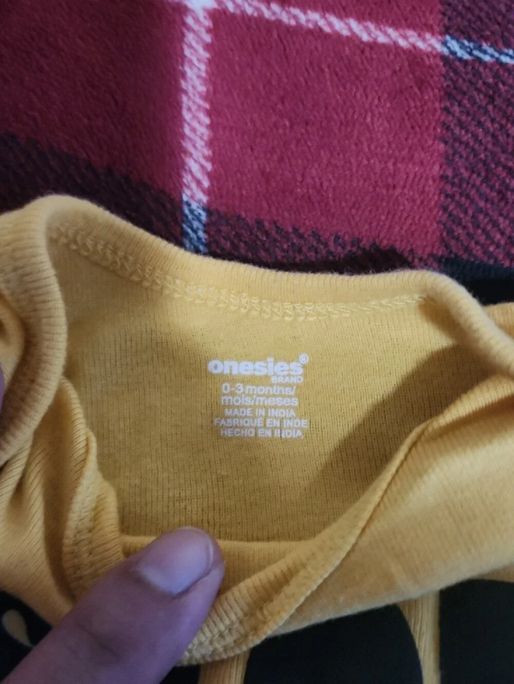 Kids One Piece Bodysuit - Yellow 